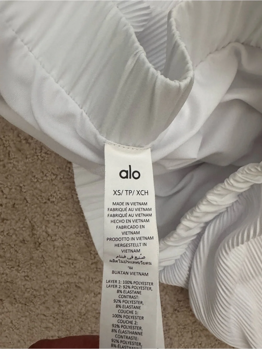 ALO Yoga pleat your